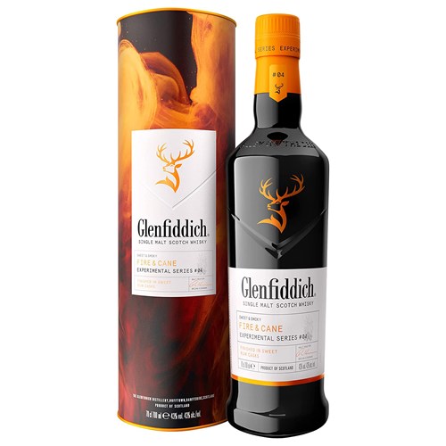 Glenfiddich Fire And Cane Experimental Series No. 04 70cl - A Bold Fusion of Smoke and Sweetness
